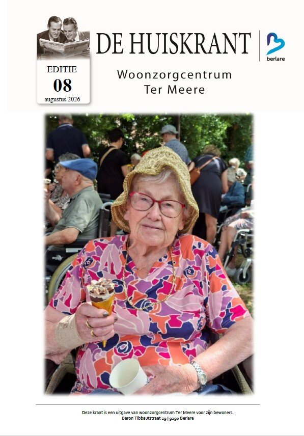 huiskrant augustus 2026